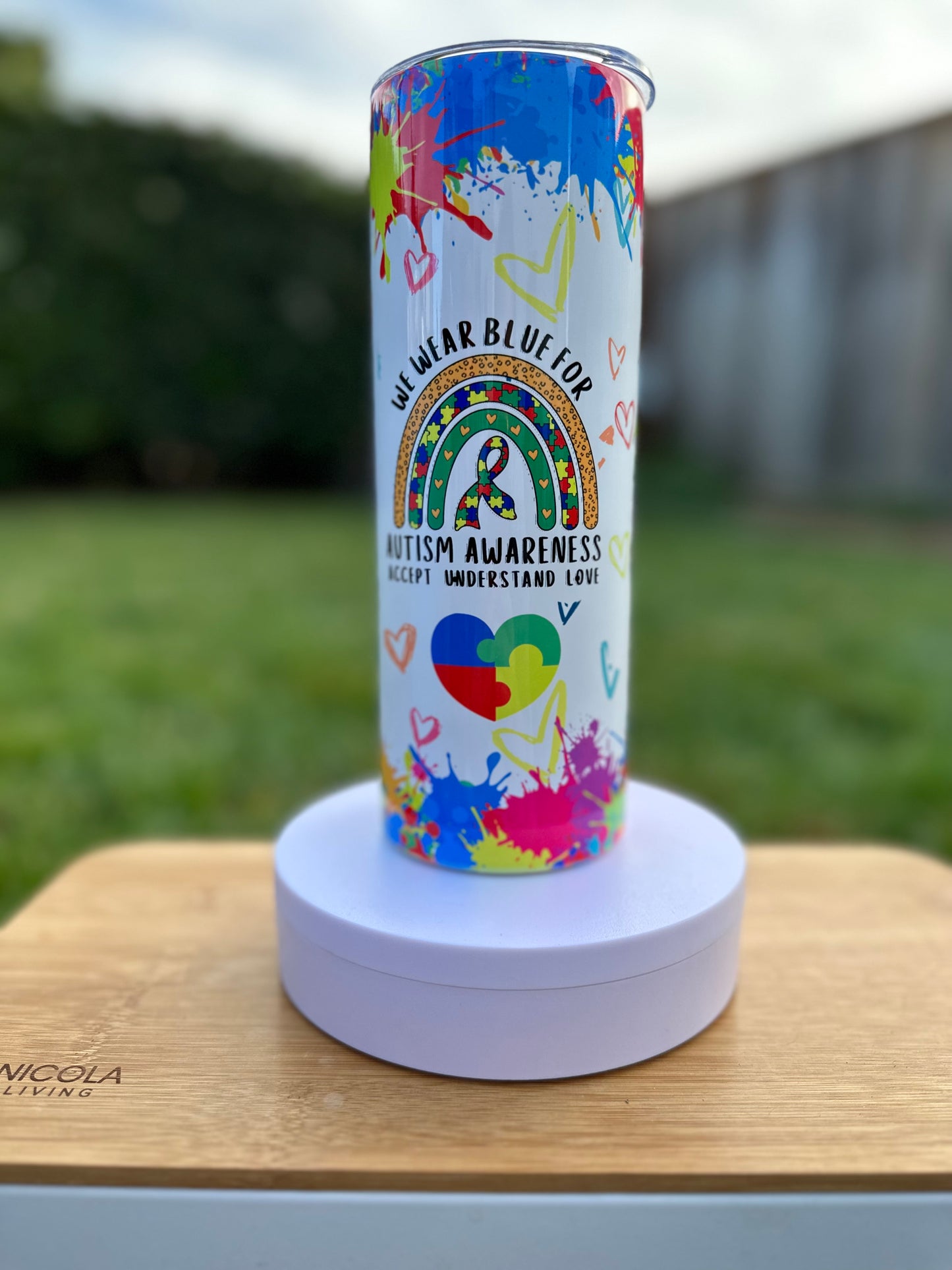 Autism Mama 20 Ounce Tumbler