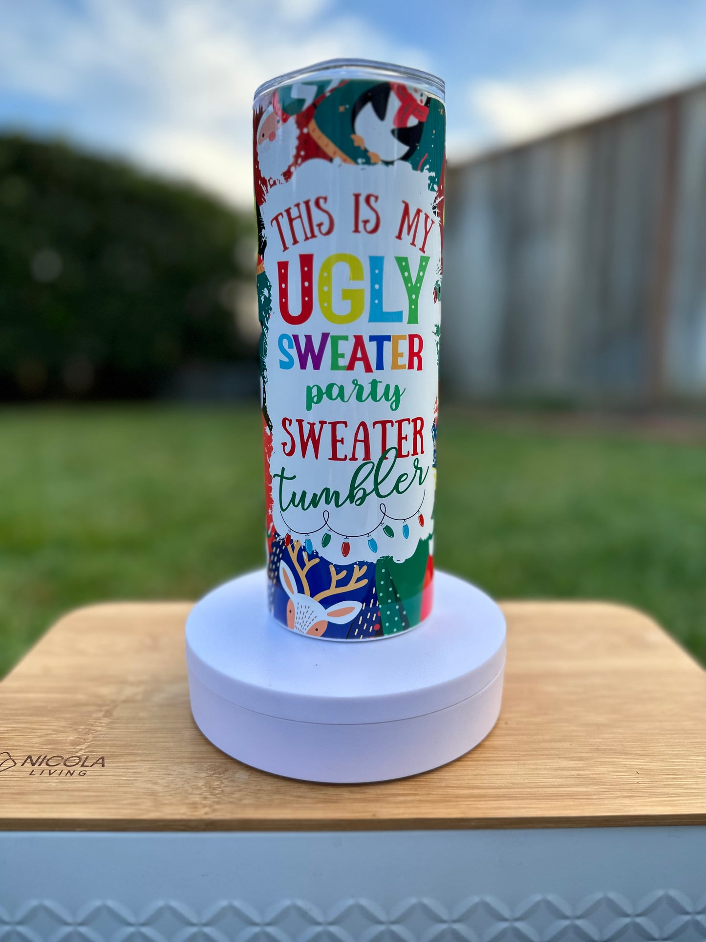 Ugly Sweater 20 Ounce Tumbler