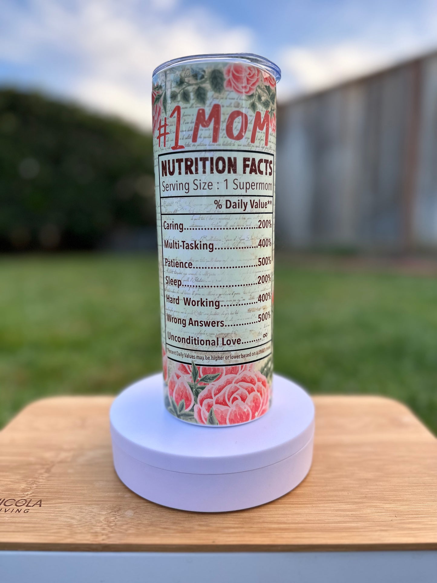 #Momlife 20 Ounce Tumbler