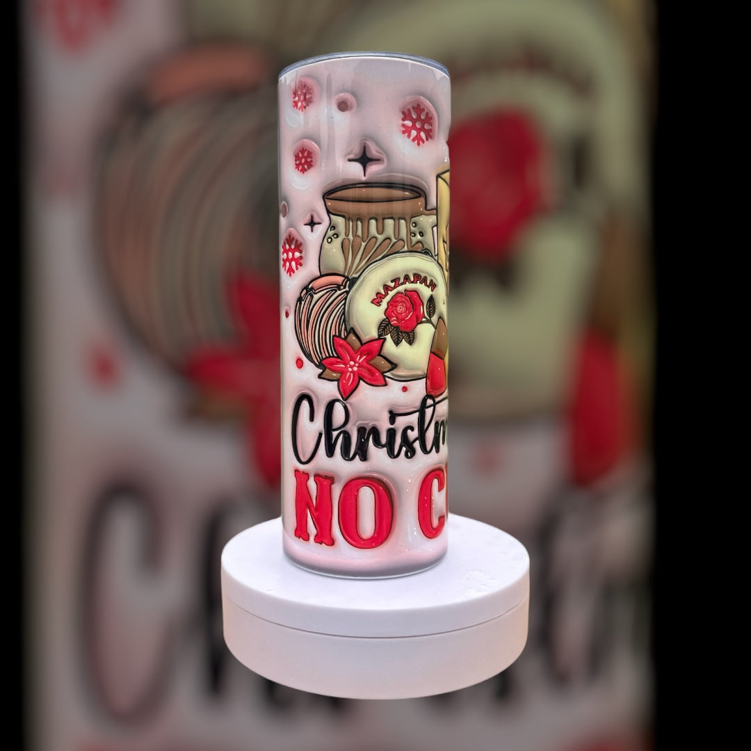 Christmas Calories No Cuentan 20 Ounce Tumbler