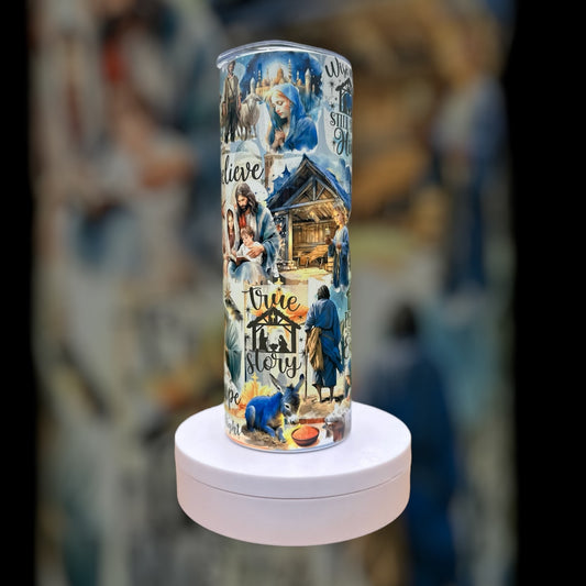 Nativity 20 Ounce Tumbler