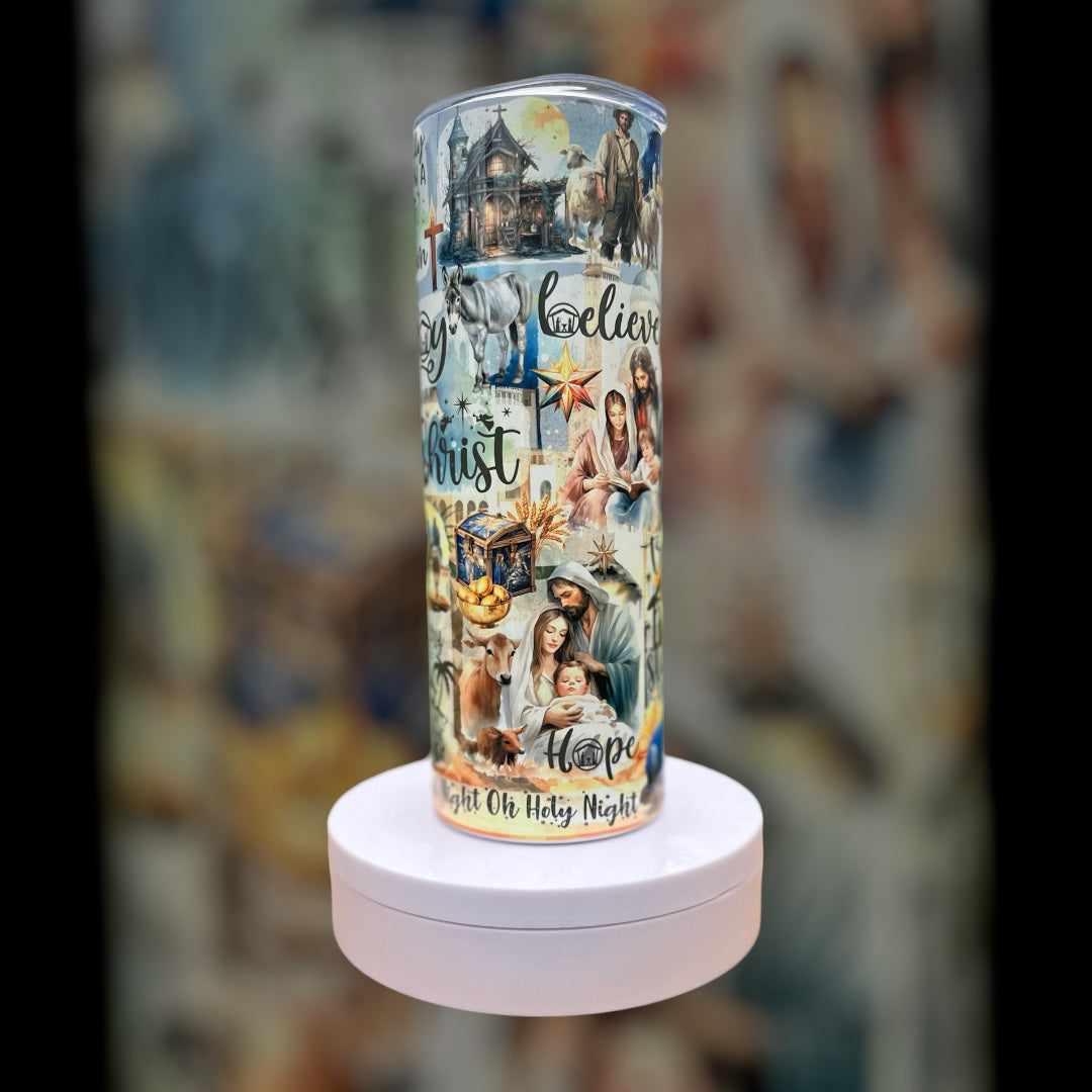 Nativity 20 Ounce Tumbler